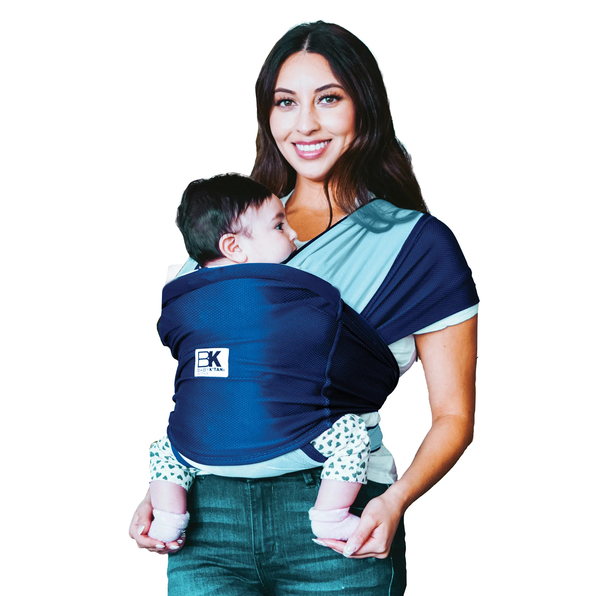 Baby K'tan Active Oasis Baby Carrier | Black-Grey - Image 18