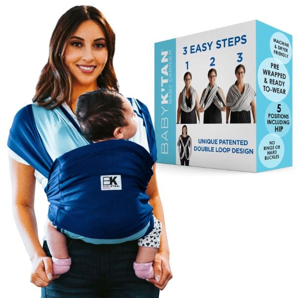Baby K'tan Active Oasis Baby Carrier | Blue-Turquoise - Image 6