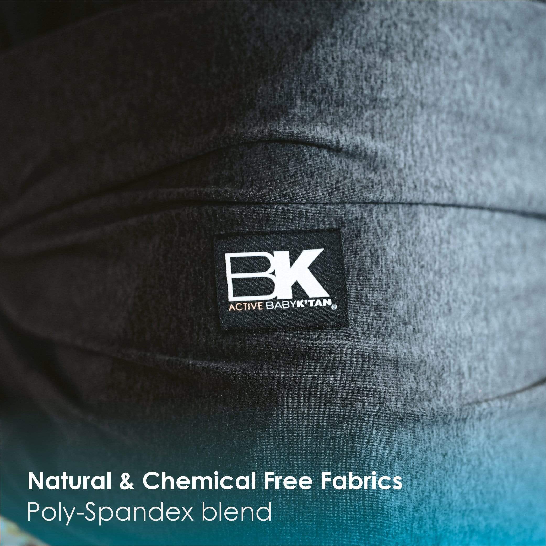 Baby K'tan Active Baby Carrier | Heather Black - Image 4