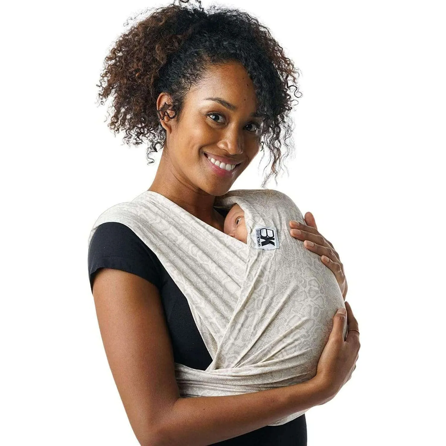 Baby K'tan Print Baby Carrier | Misty Blue - Image 21