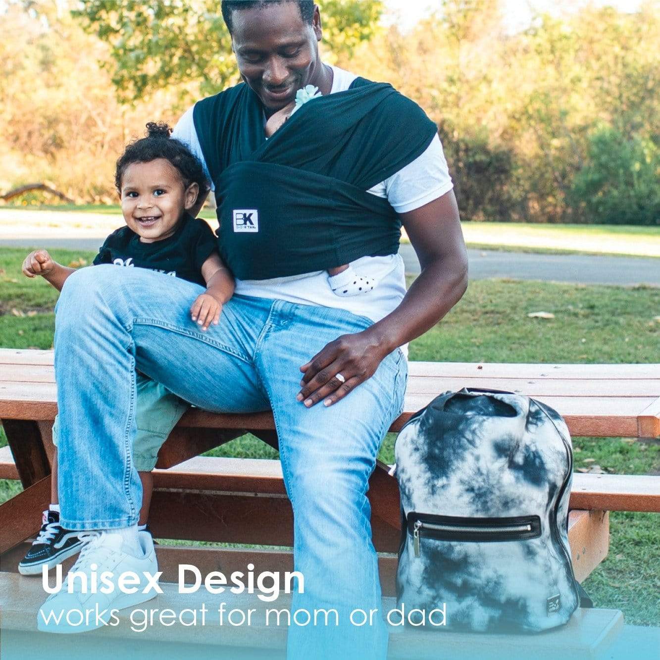 Baby K'tan Print Baby Carrier | Sweetheart Grey - Image 13