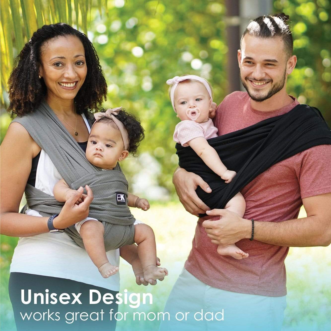 Baby K'tan Breeze Baby Carrier | Black - Image 6