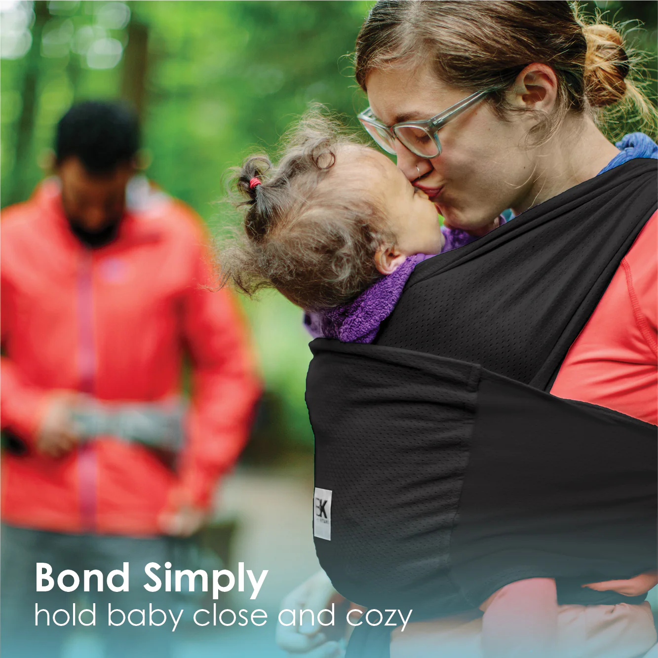 Baby K'tan Breeze Baby Carrier | Black - Image 8