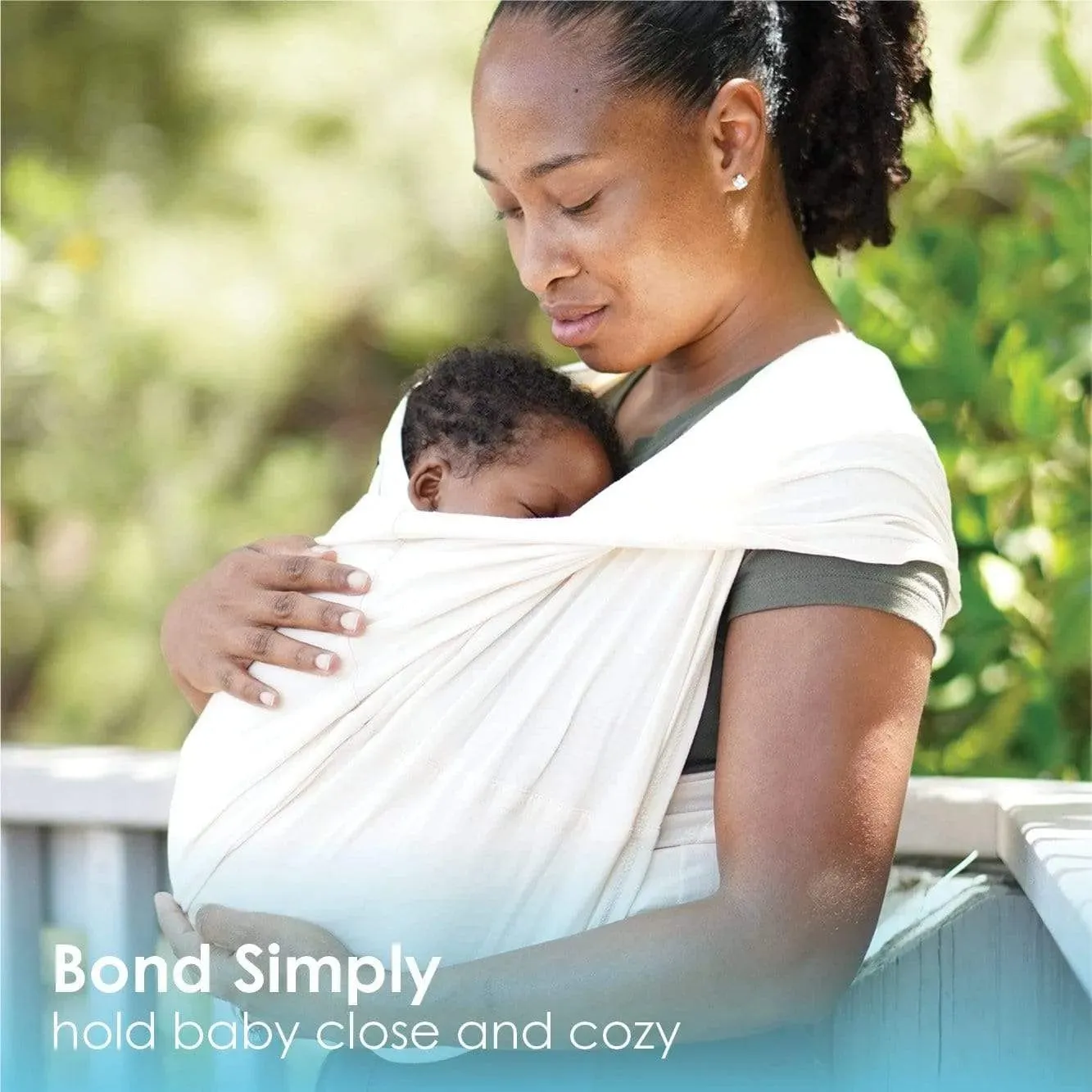 Baby K'tan Organic Baby Carrier | Natural - Image 7