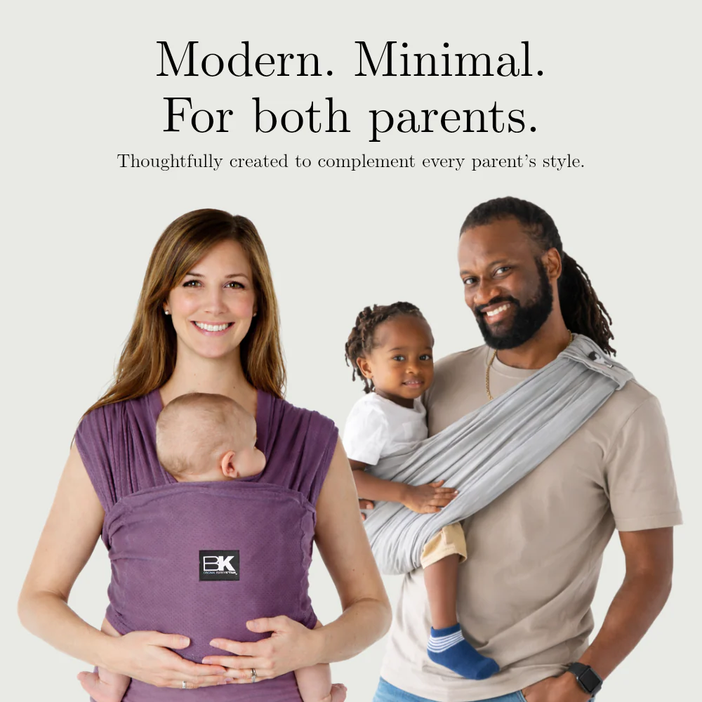 Baby K'tan Original Baby Carrier | Eggplant - Image 7