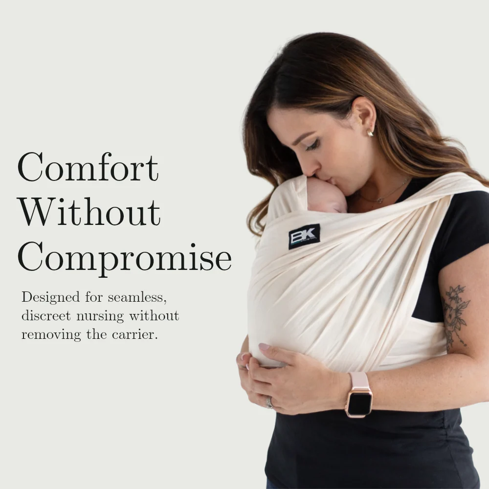 Baby K'tan Original Baby Carrier | Heather Grey - Image 6