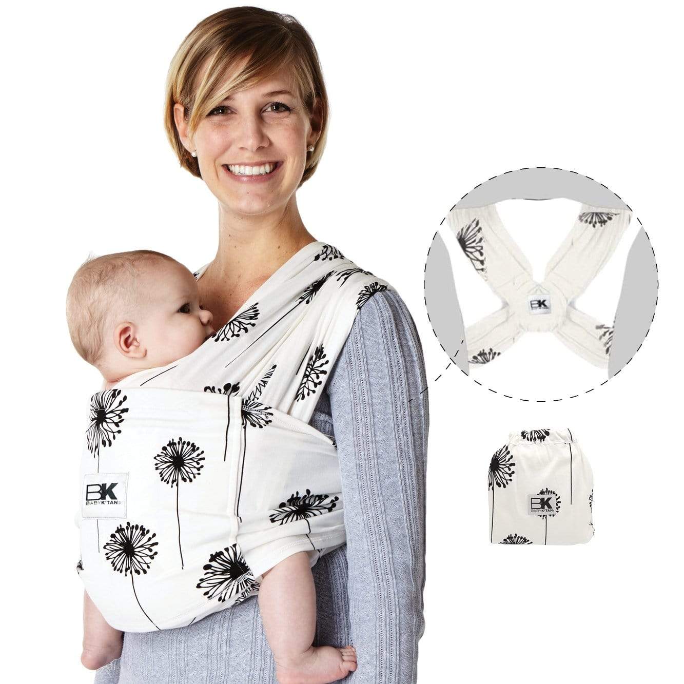 Baby K'tan Print Baby Carrier | Dandelion - Image 11