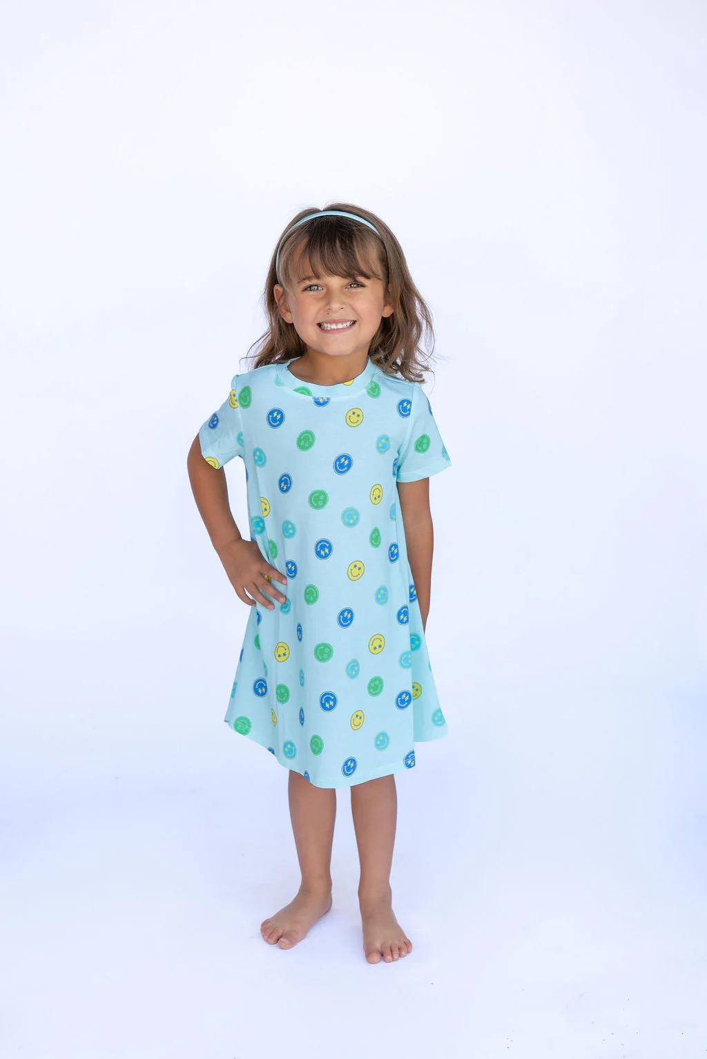Blue Smiles - Dress