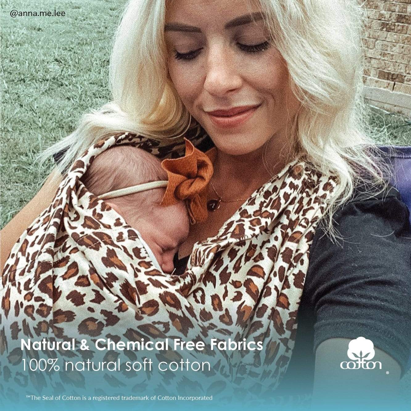 Baby K'tan Print Baby Carrier | Leopard Love - Image 8
