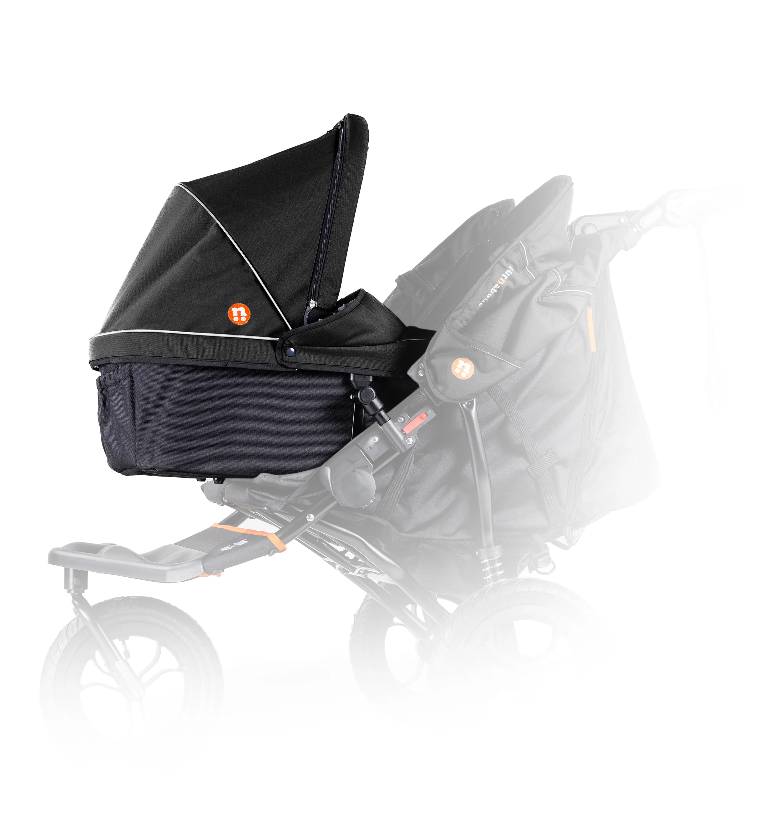 Double Carrycot V5 Summit Black - Image 5