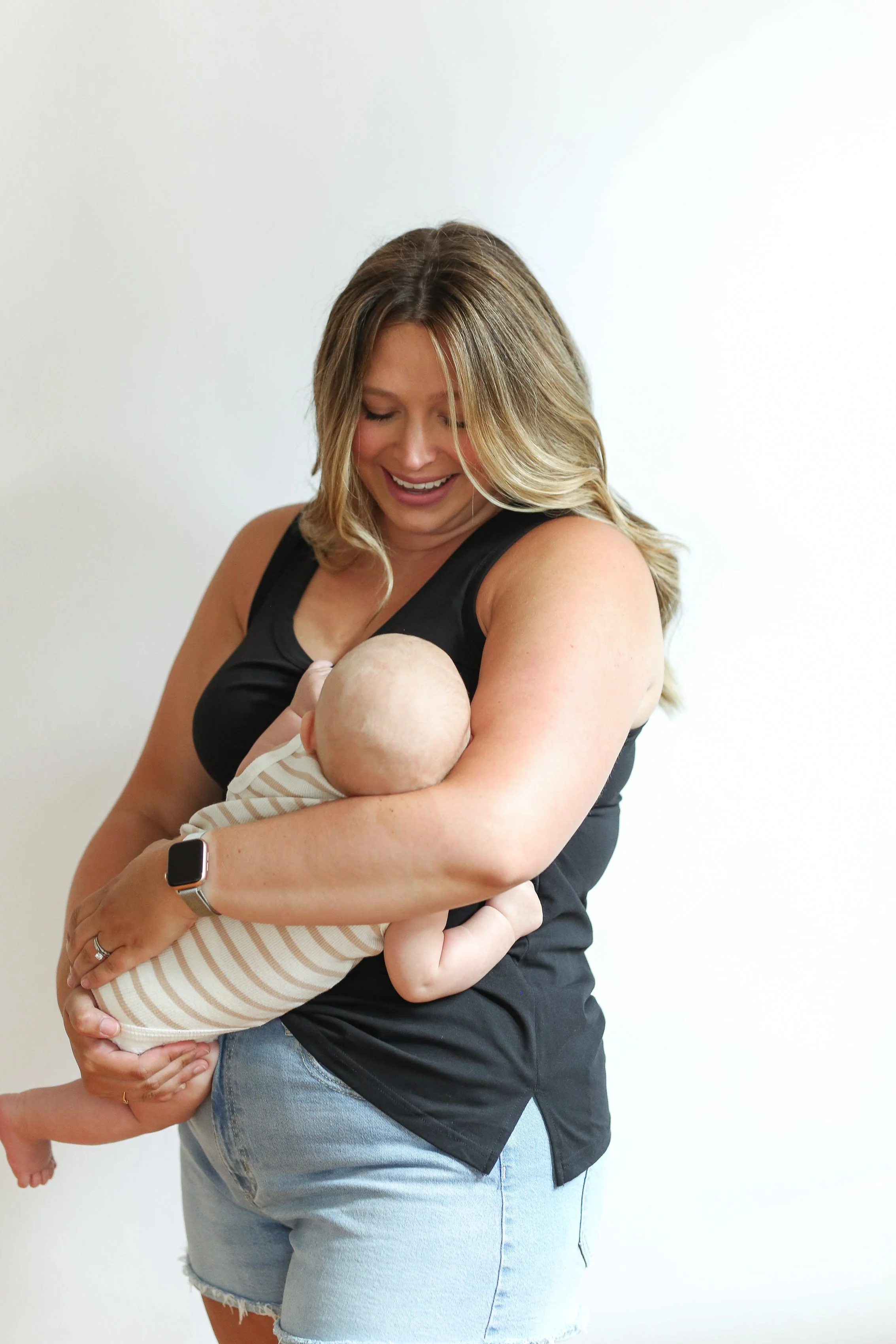FINAL SALE - Invisible Zip Breastfeeding Tank Top - Image 18