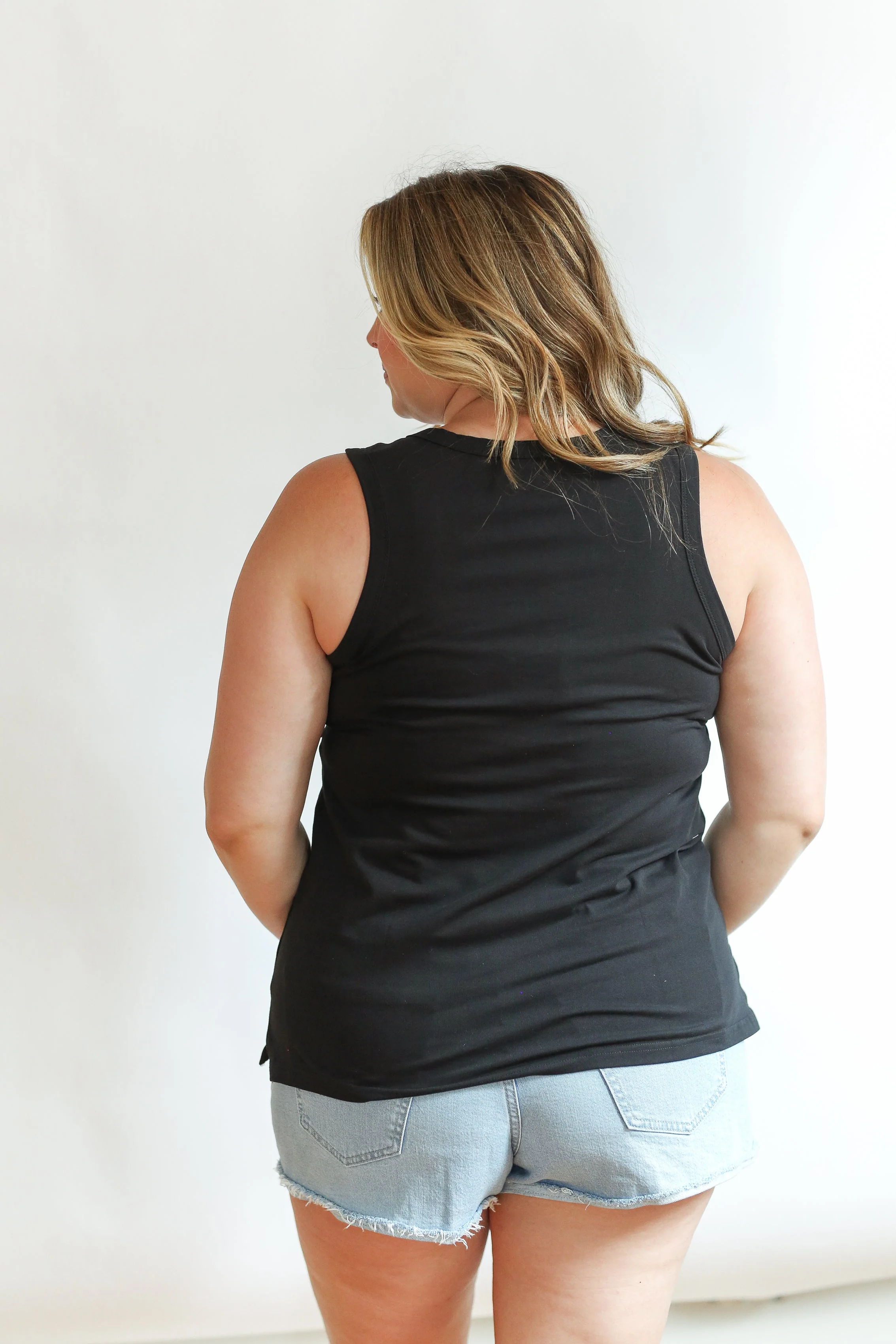 FINAL SALE - Invisible Zip Breastfeeding Tank Top - Image 20