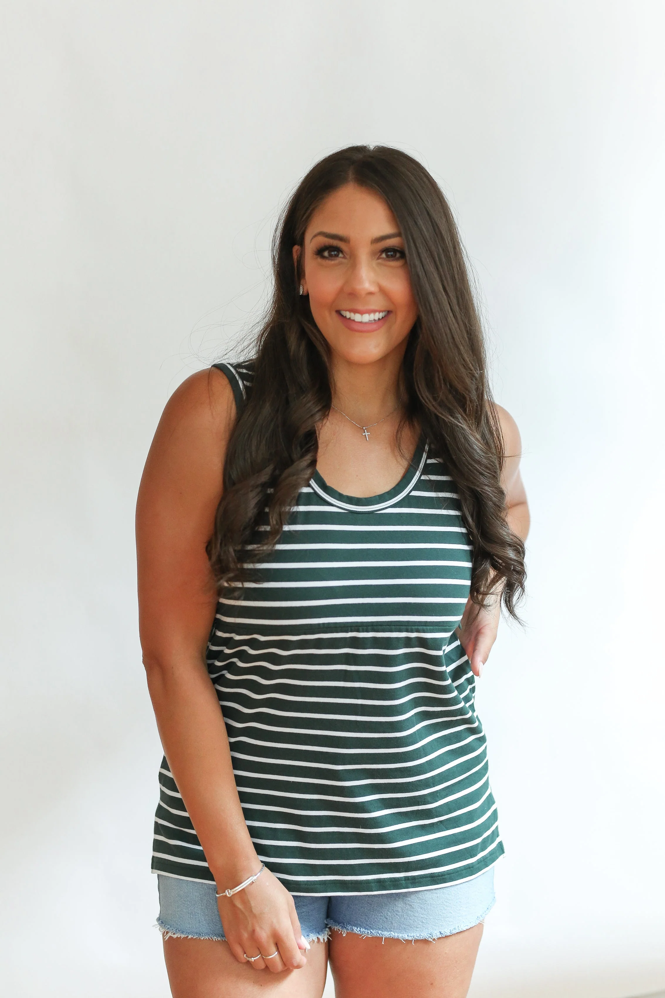 FINAL SALE - Invisible Zip Breastfeeding Tank Top - Image 23