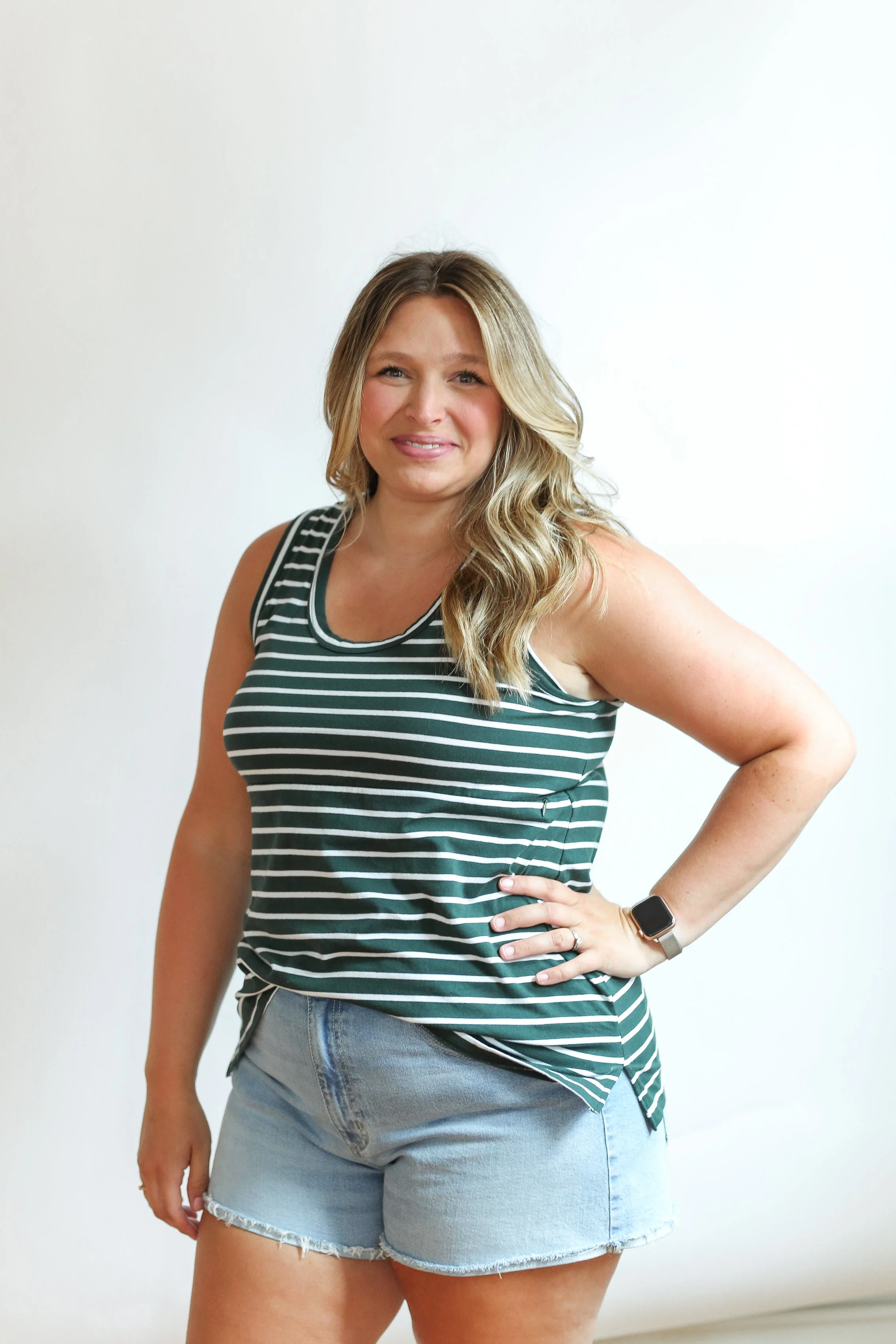 FINAL SALE - Invisible Zip Breastfeeding Tank Top - Image 26