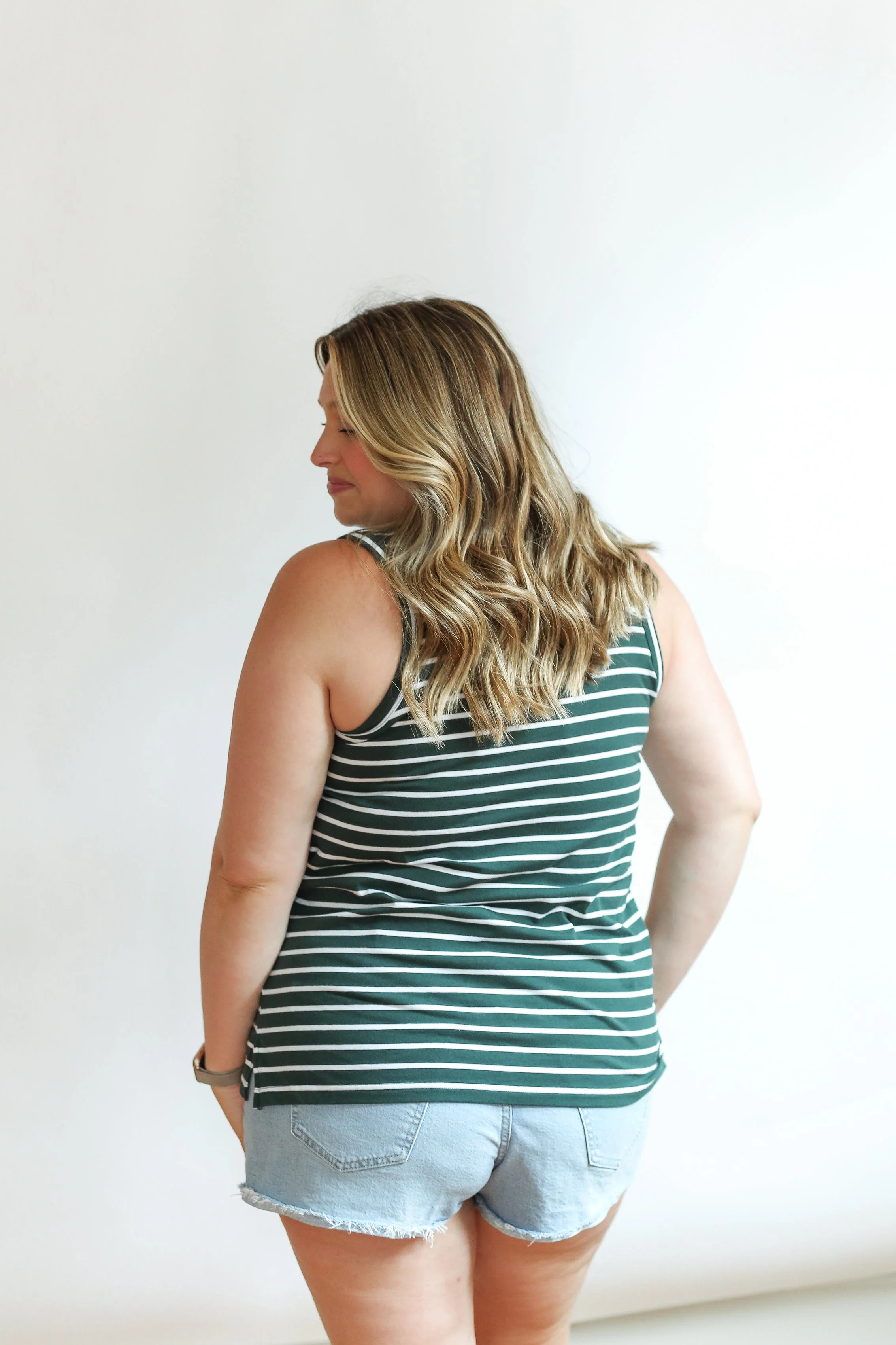 FINAL SALE - Invisible Zip Breastfeeding Tank Top - Image 28