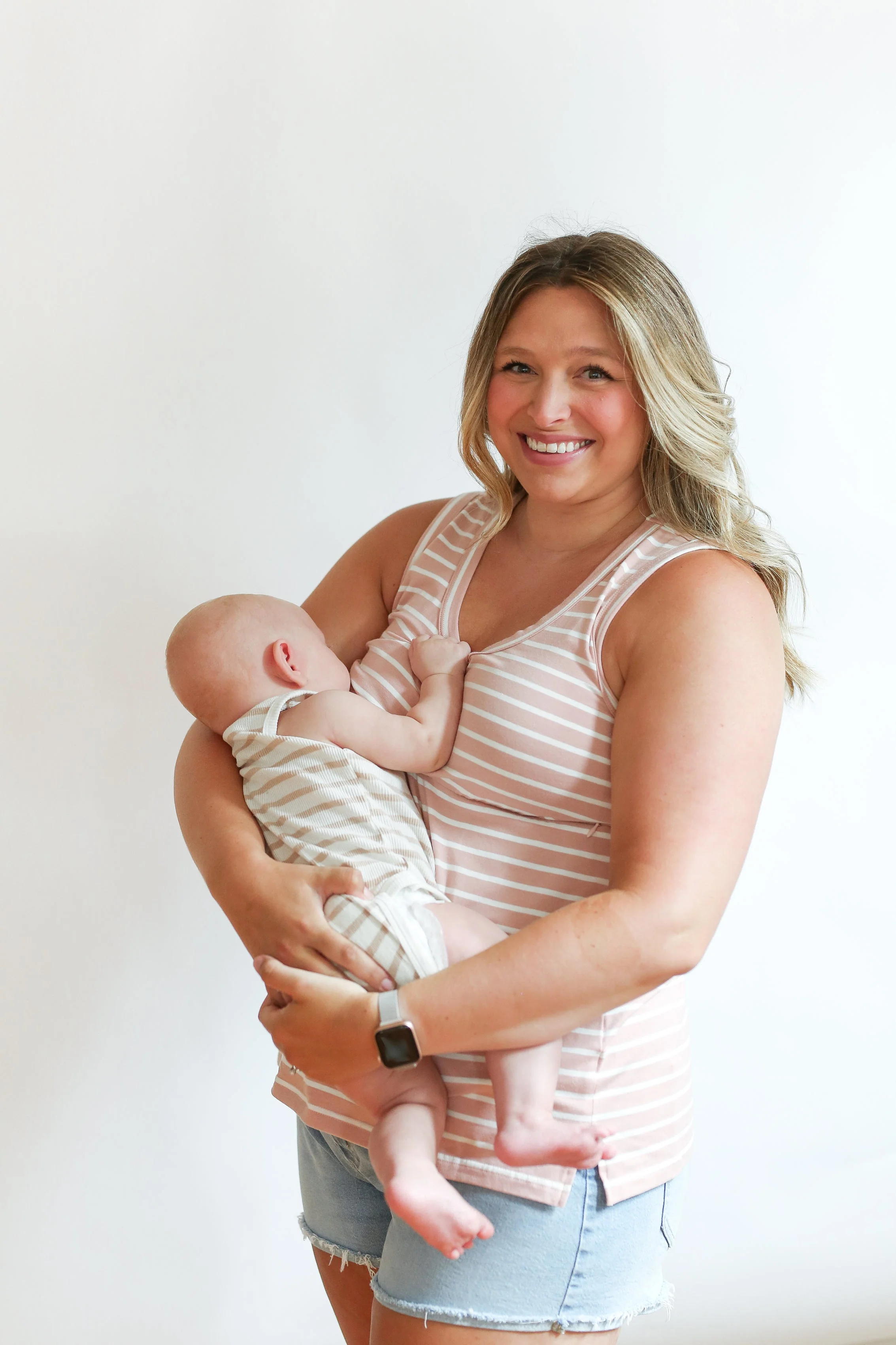 FINAL SALE - Invisible Zip Breastfeeding Tank Top - Image 7