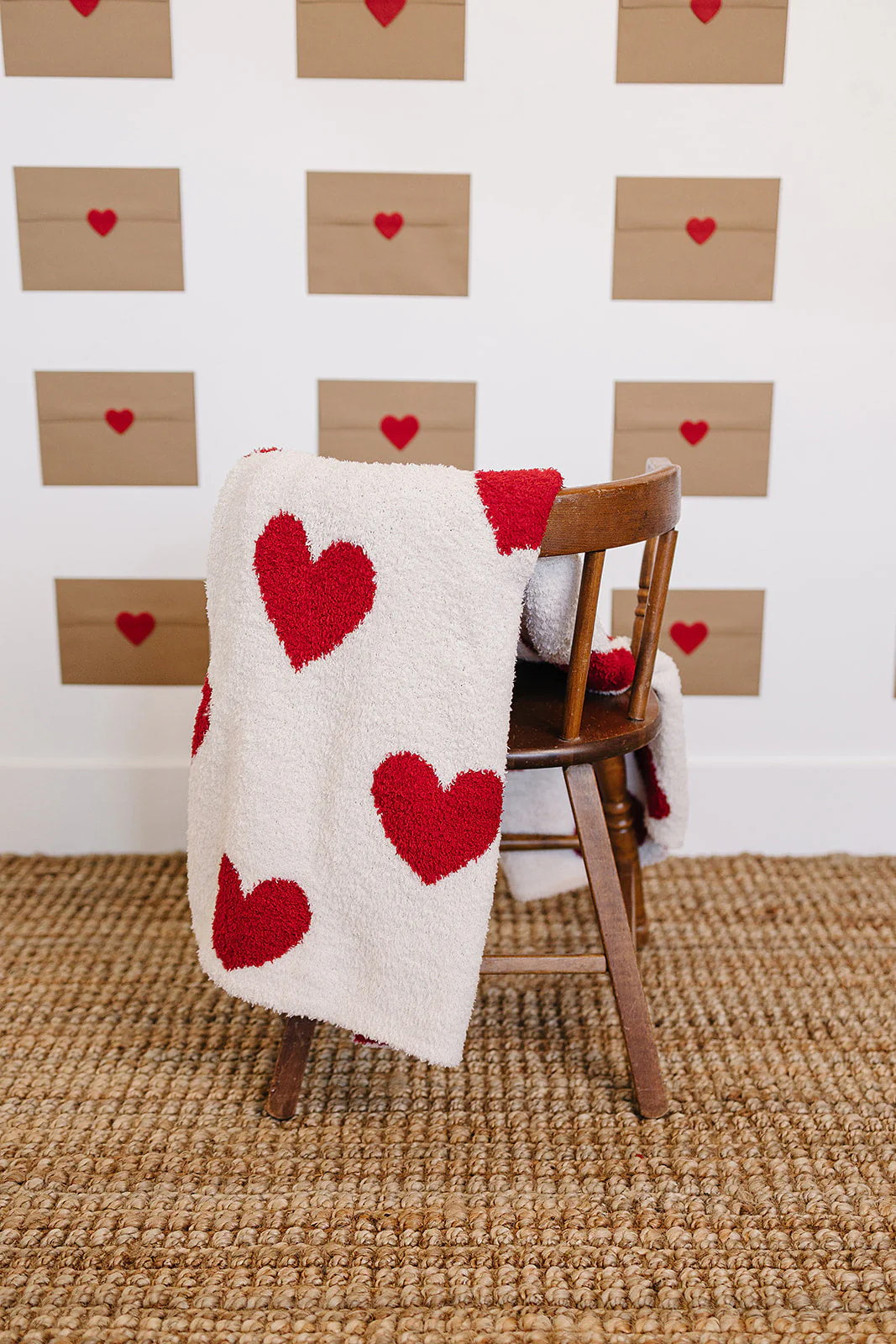 Hearts Plush Blanket - Image 6