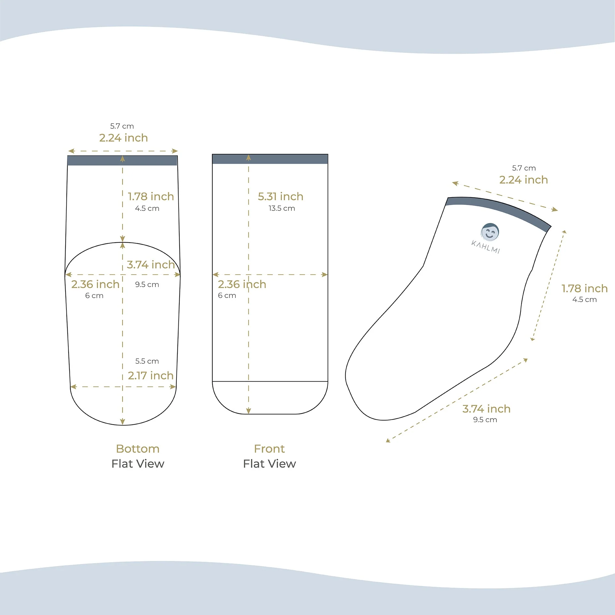 Massage Me! Socks (0-12 months) - Image 5