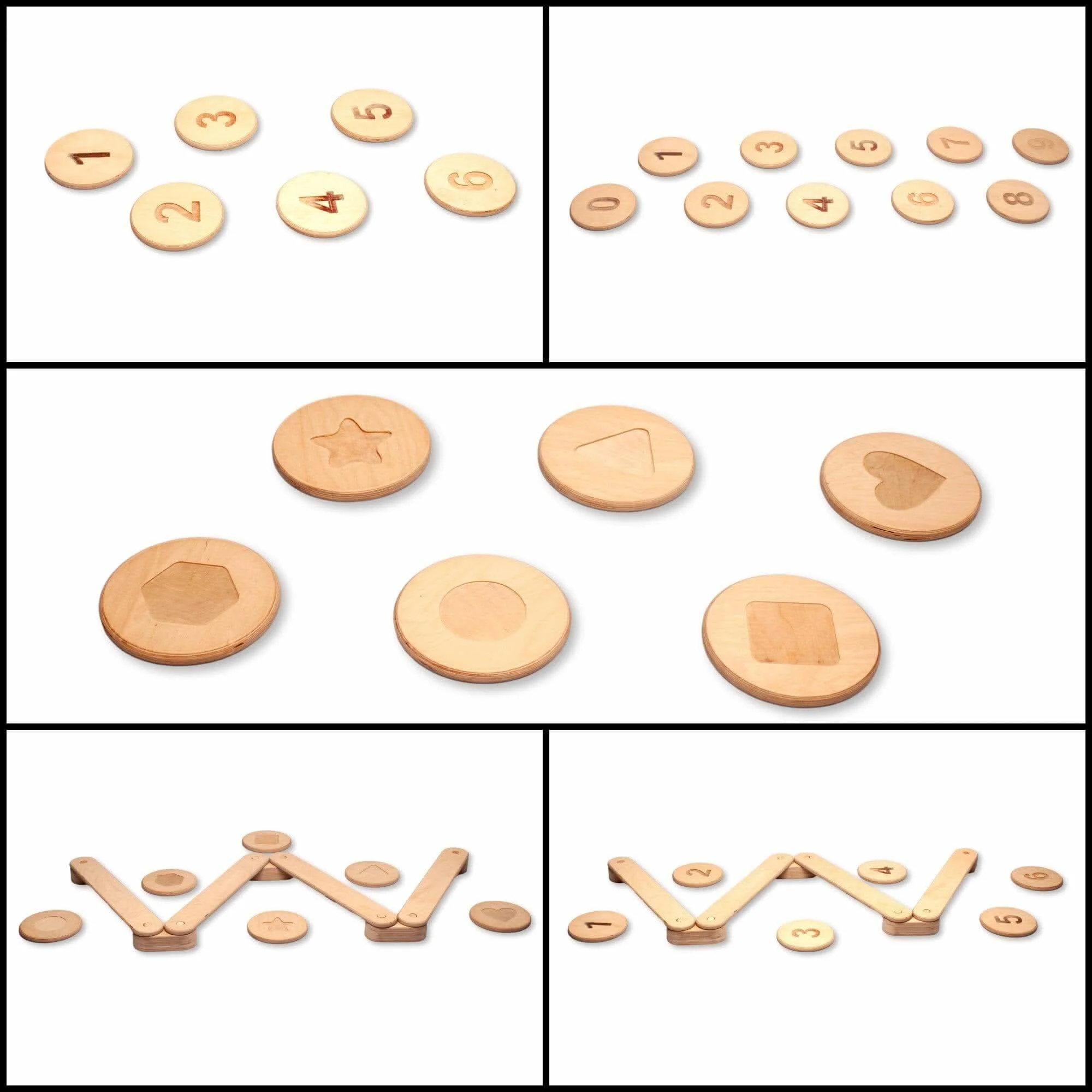 Montessori Balance Beam and Stepping Stones Set - Image 10