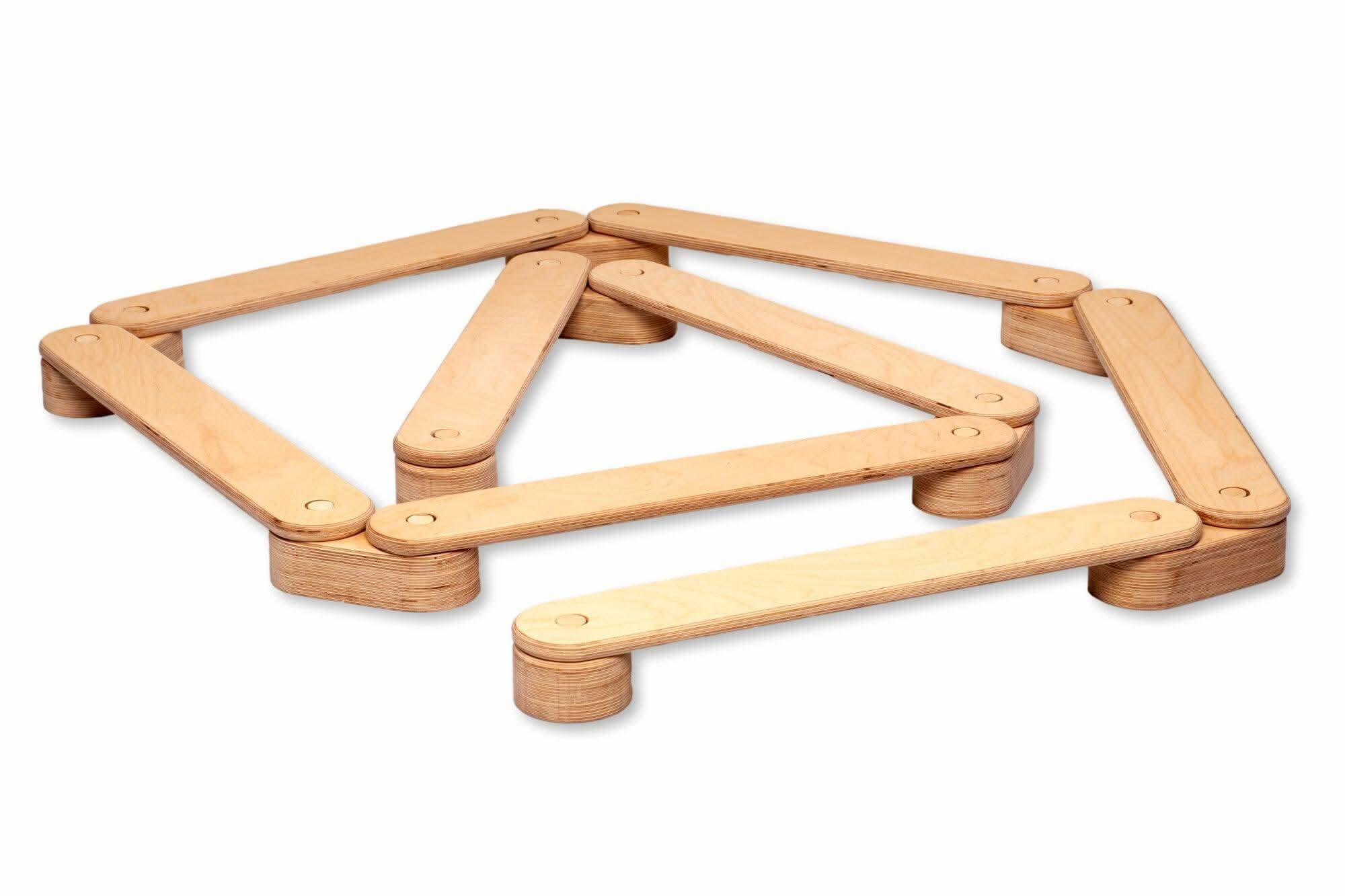 Montessori Balance Beam and Stepping Stones Set - Image 12