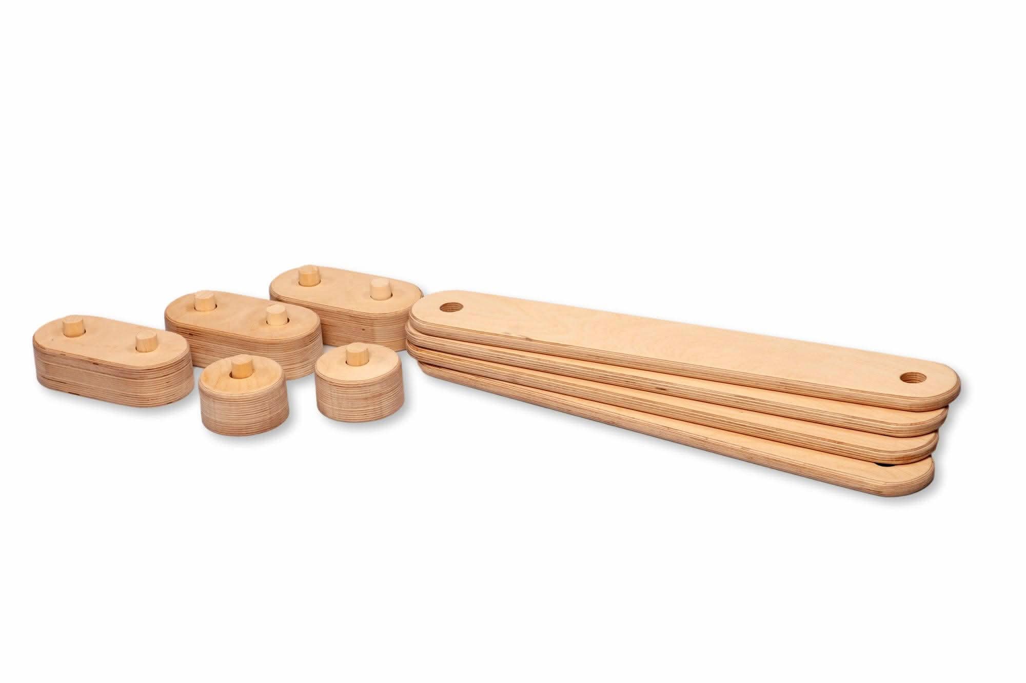 Montessori Balance Beam and Stepping Stones Set - Image 13