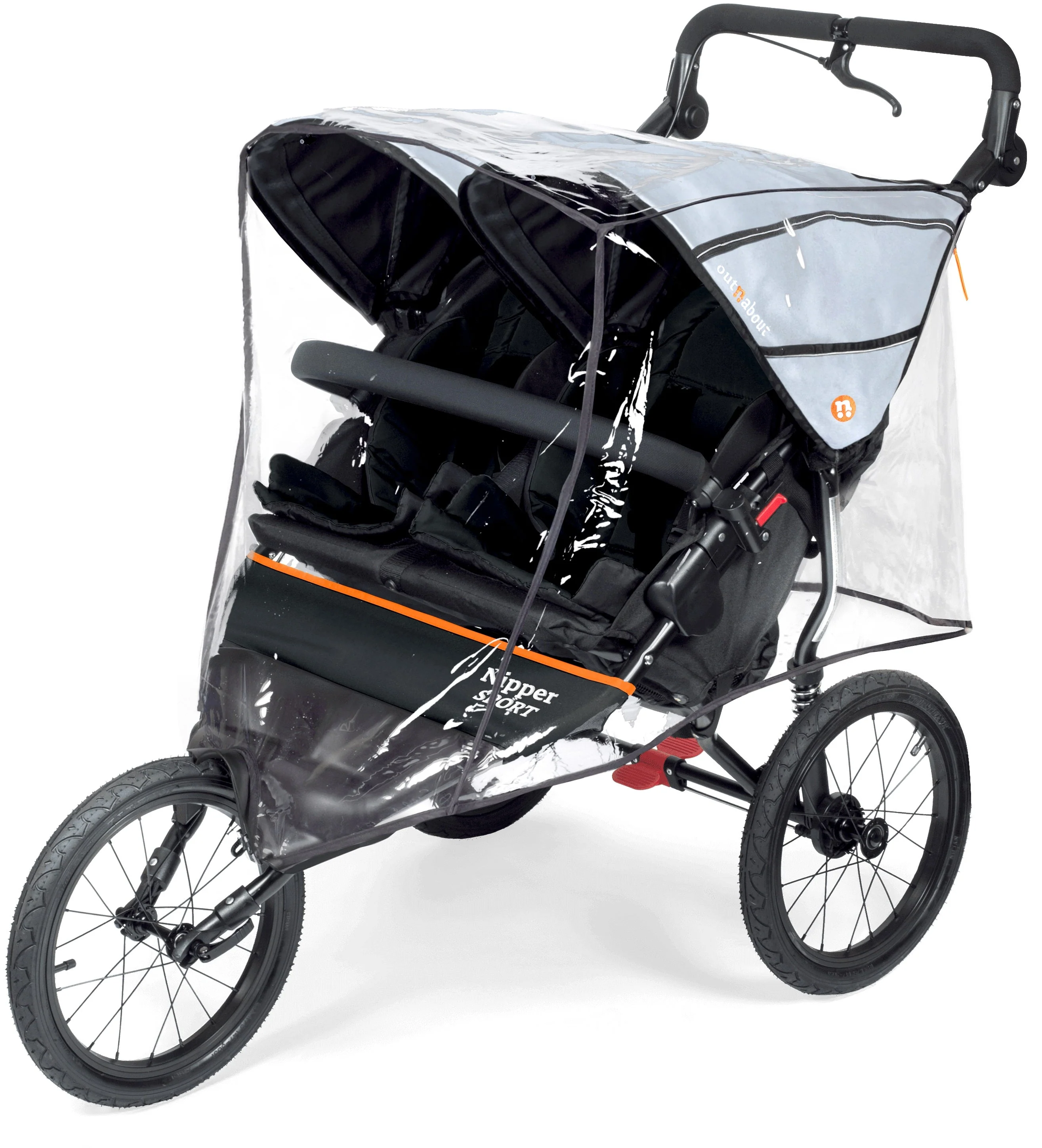 Nipper Double Carrycot XL Raincover - Image 3