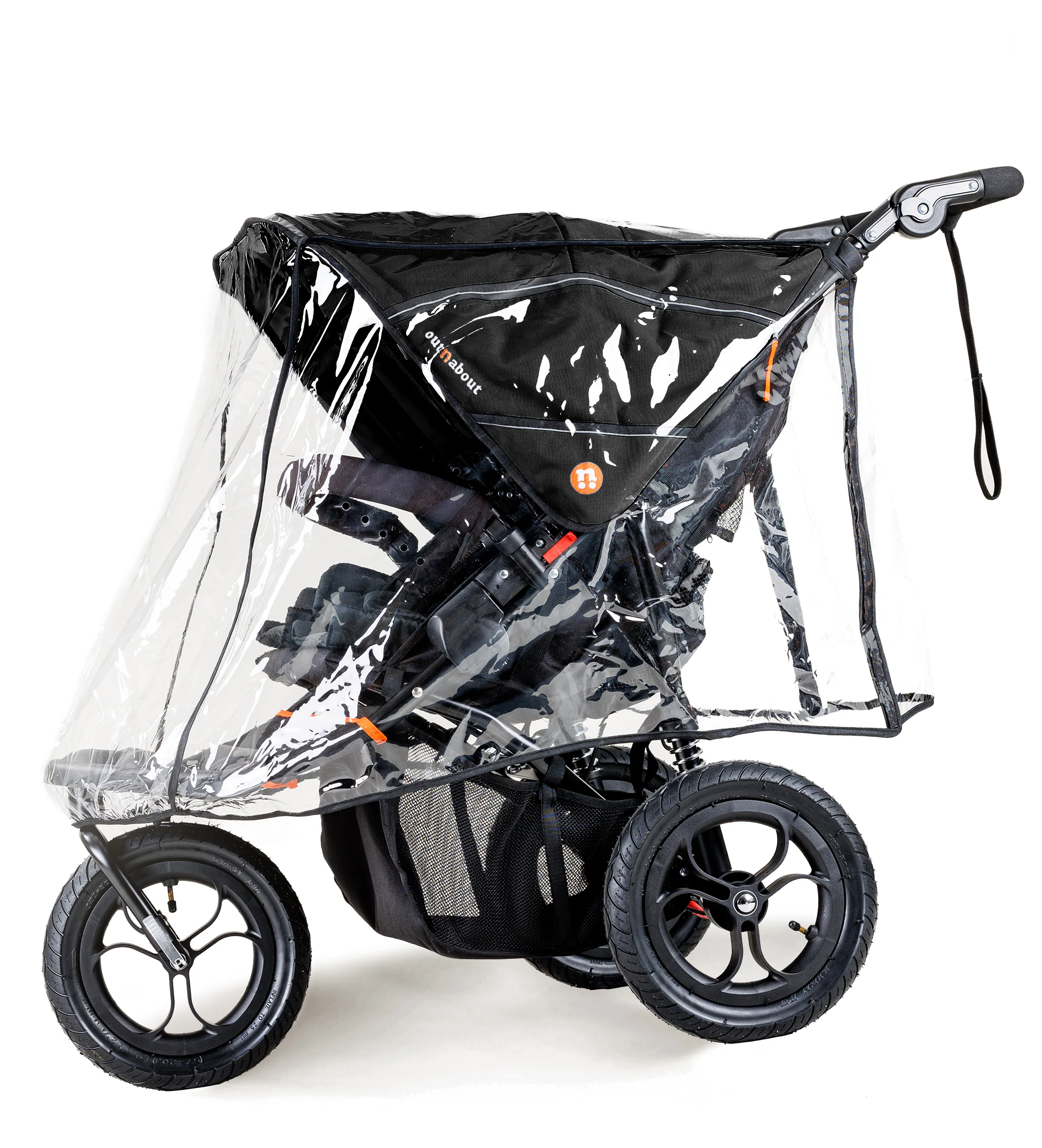 Nipper V5 Double Stroller Summit Black - Image 6
