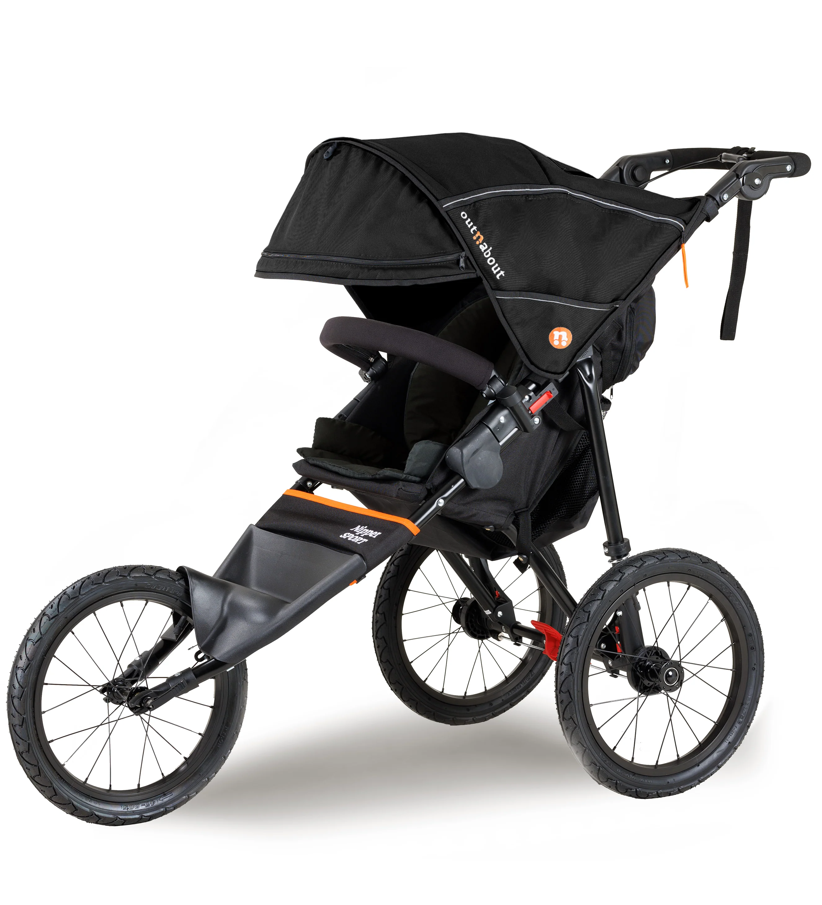 Nipper V5 Sport Stroller Summit Black - Image 3