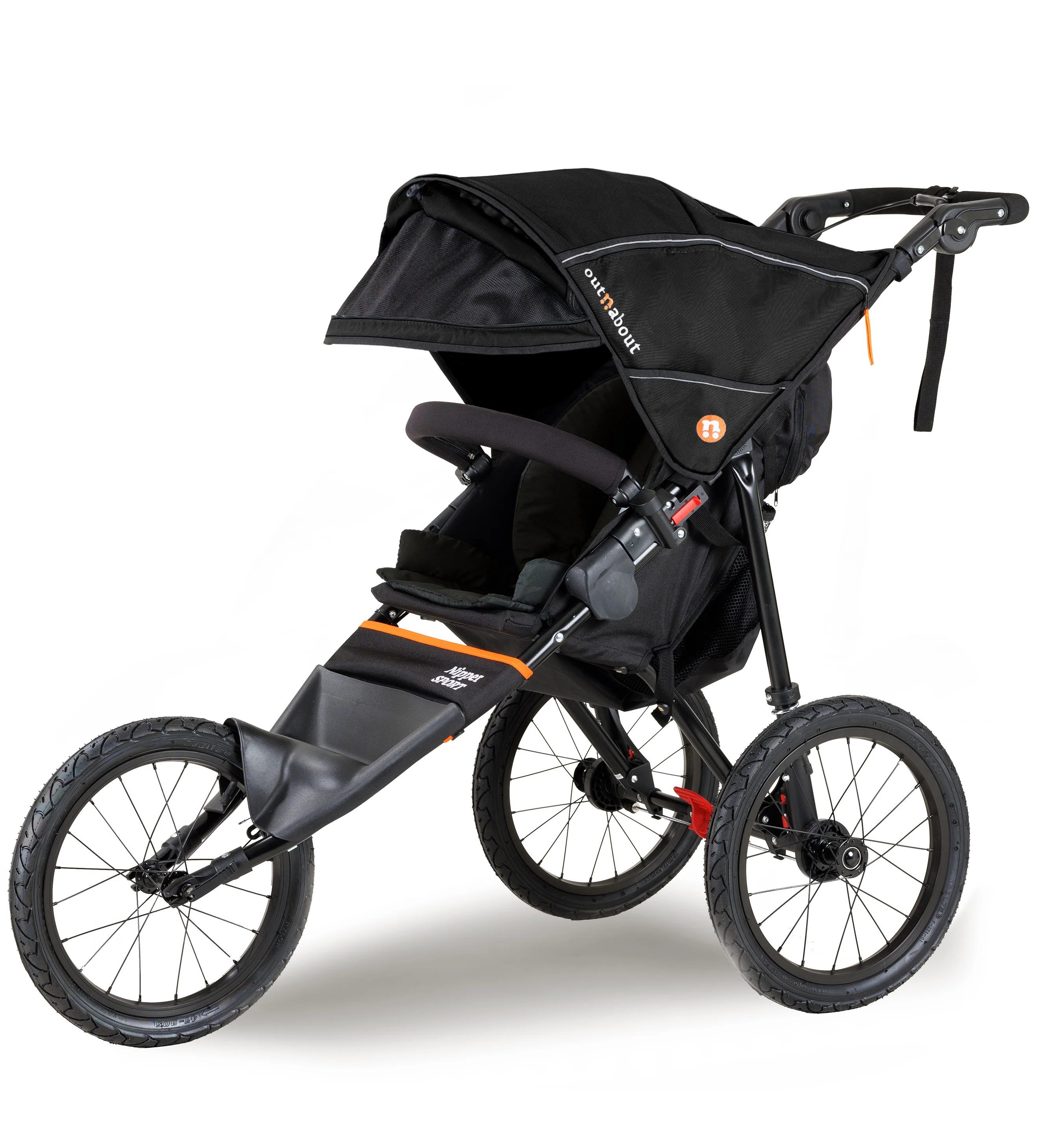 Nipper V5 Sport Stroller Summit Black - Image 4