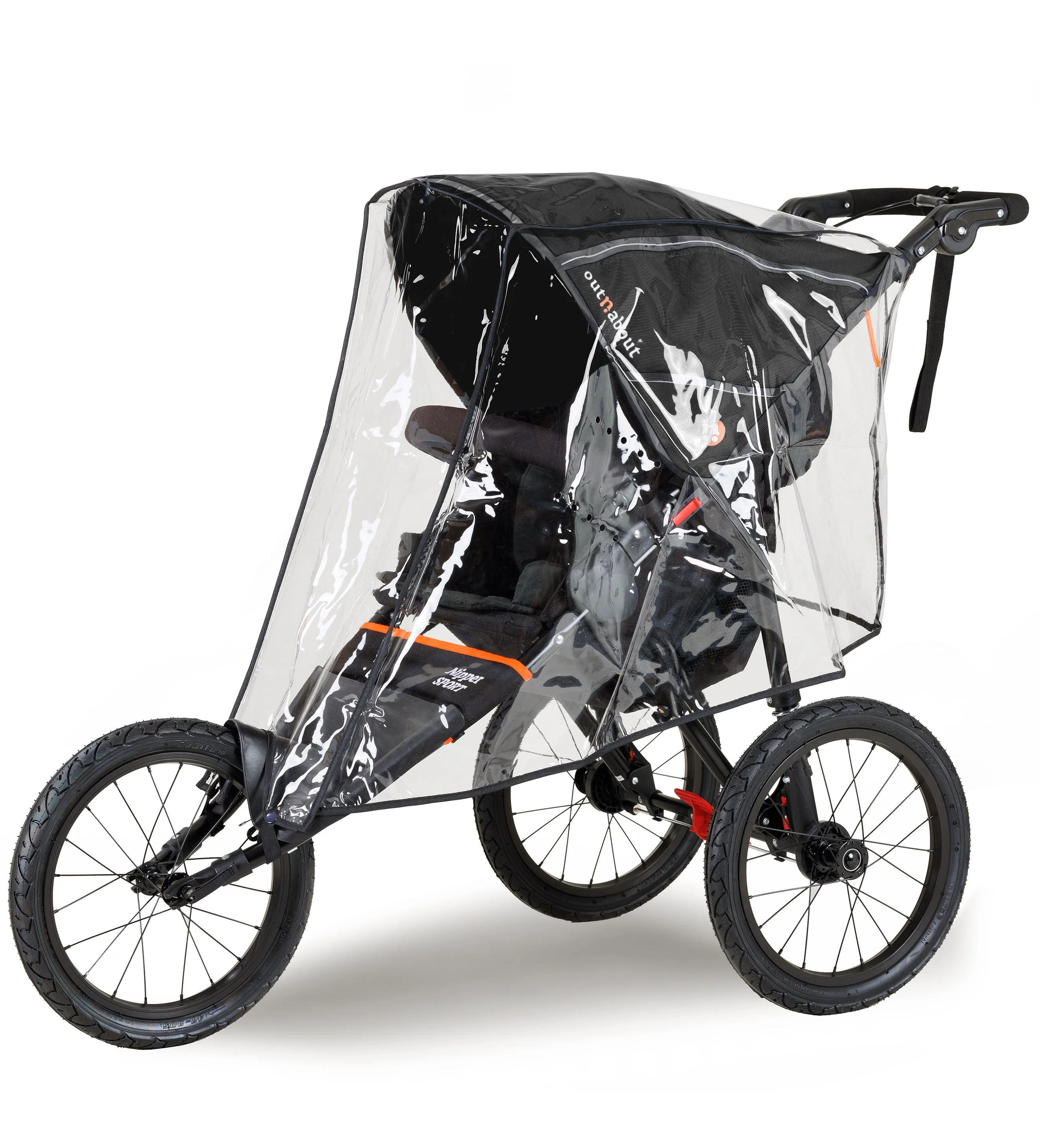 Nipper V5 Sport Stroller Summit Black - Image 5
