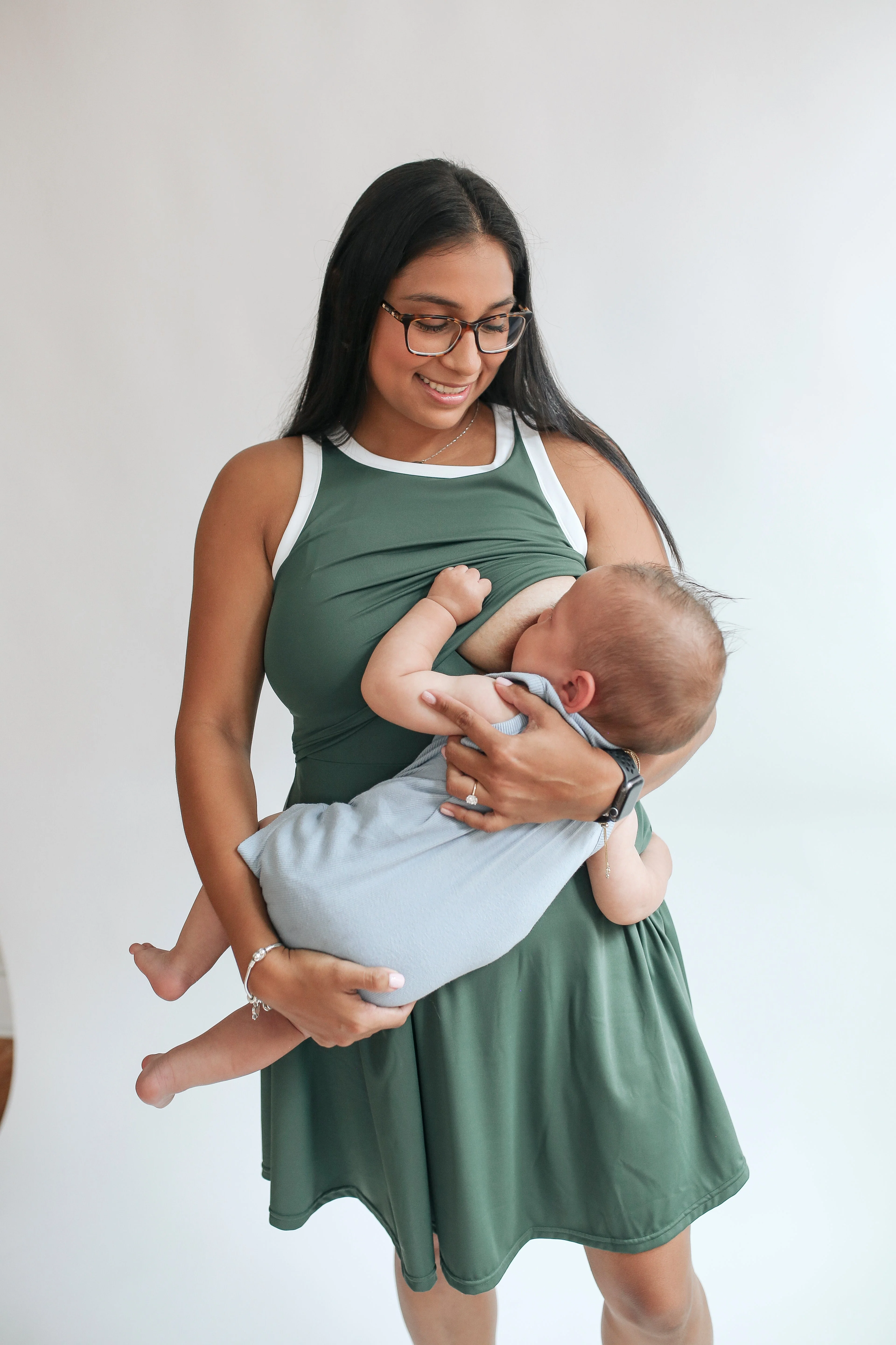 The Courtside Nursing Tennis Dress – Breastfeeding Friendly - Image 26