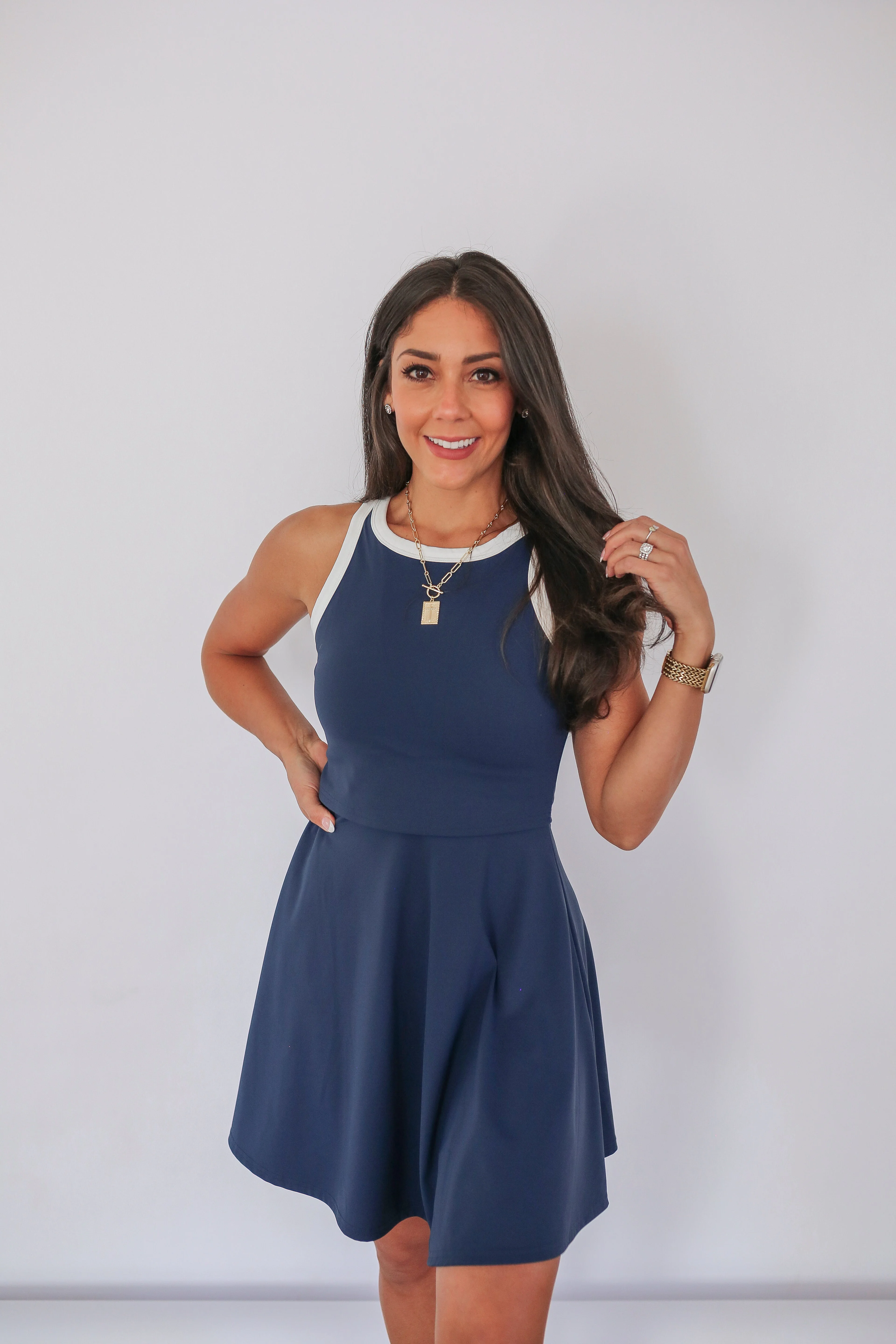 The Courtside Nursing Tennis Dress – Breastfeeding Friendly - Image 36