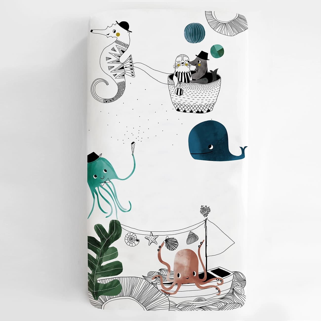Underwater Love Toddler Bedding Set - Image 3