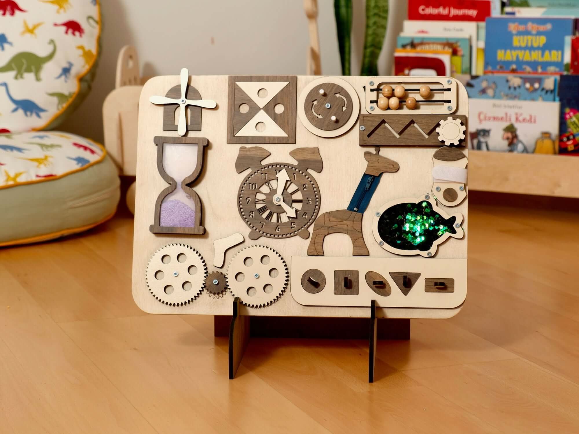 Wooden Busy Board - Image 5