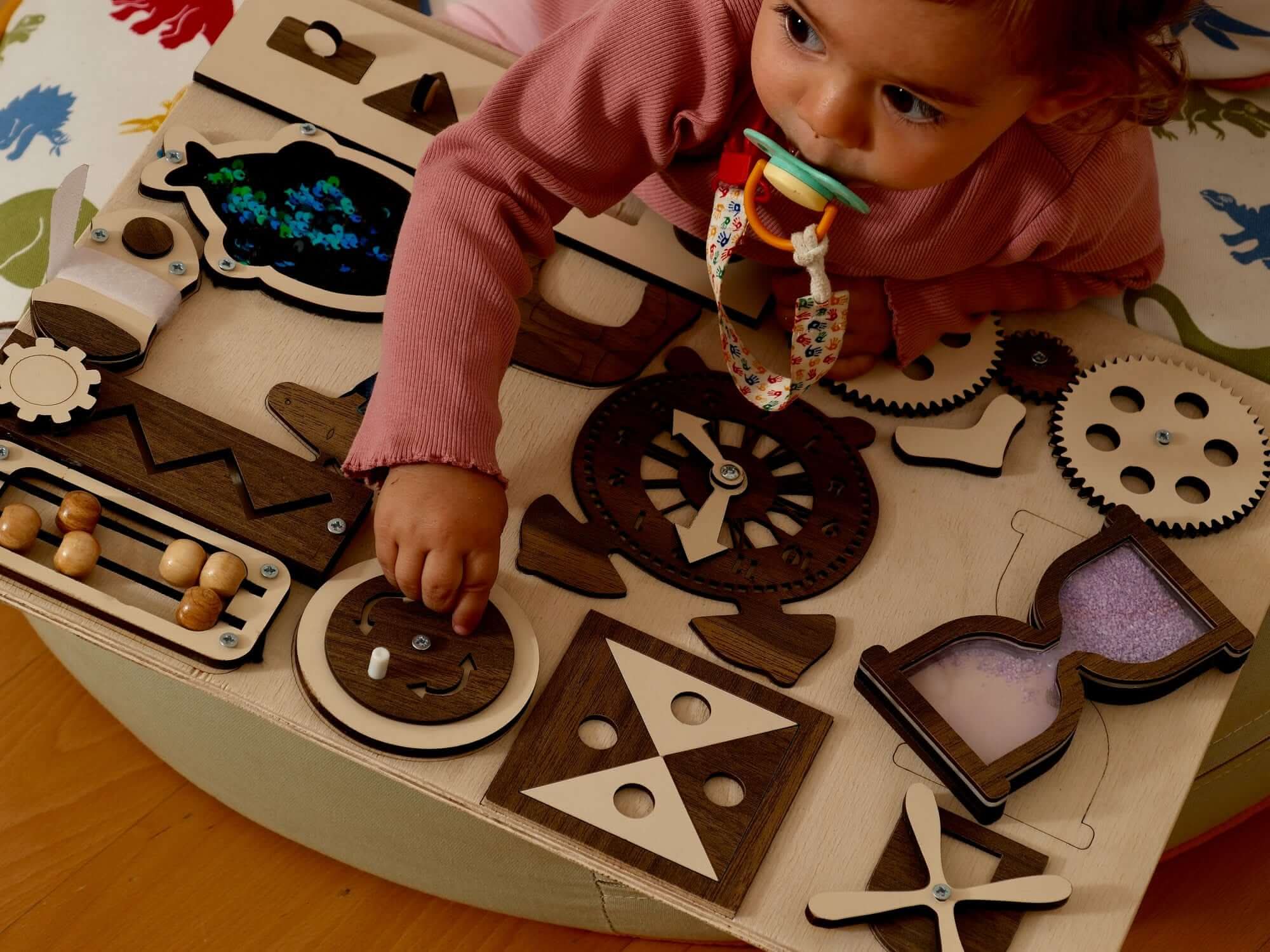 Wooden Busy Board - Image 6