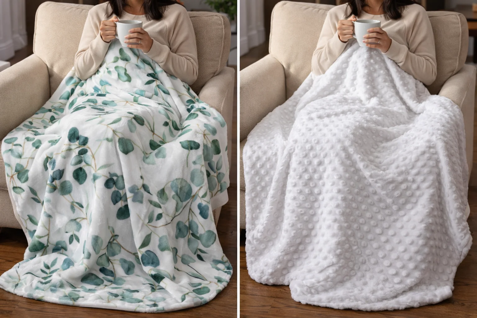 Woodland Whispers Minky Blanket - Image 5